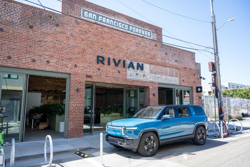 Rivian SUV Showroom