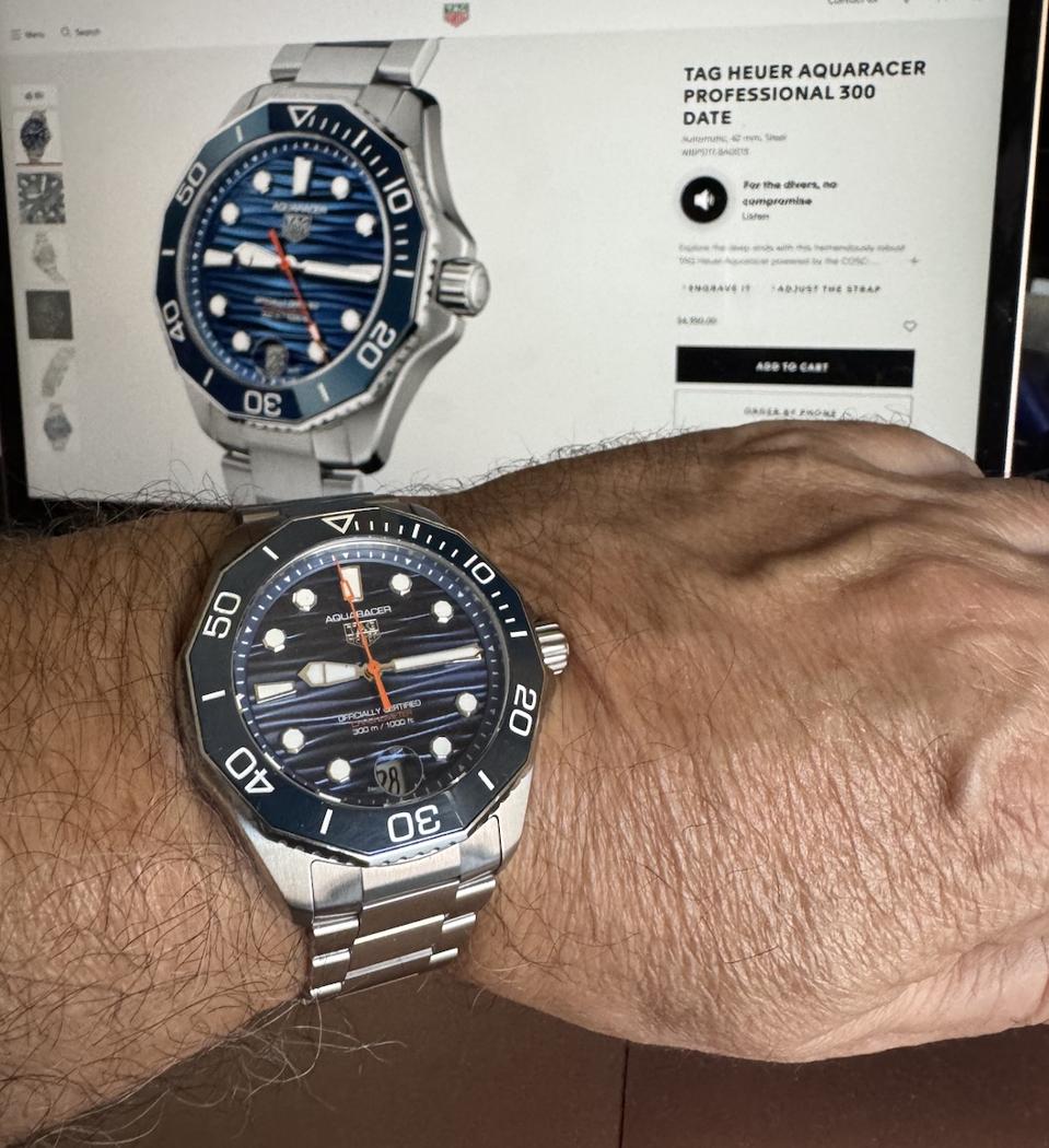 Hands-On Review: TAG Heuer's Aquaracer Professional 300 Date