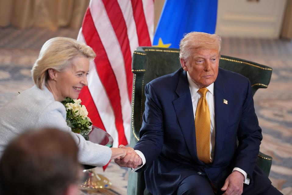 US President Donald Trump visited Scotland for Golf Golf