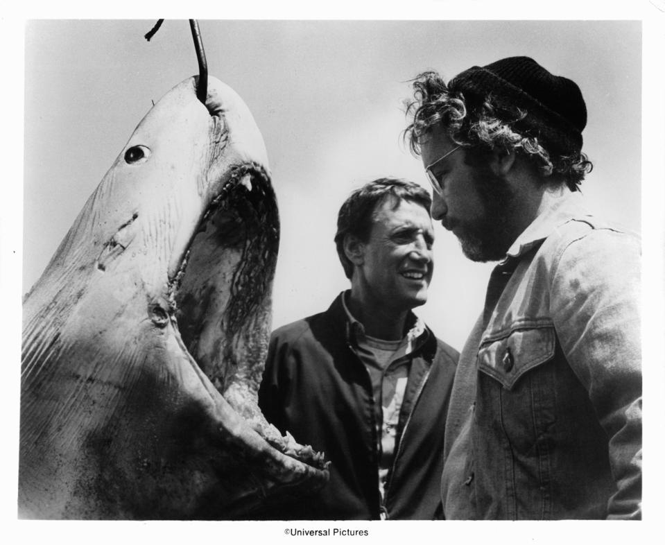 Roy Scheider And Richard Dreyfuss In 'Jaws'