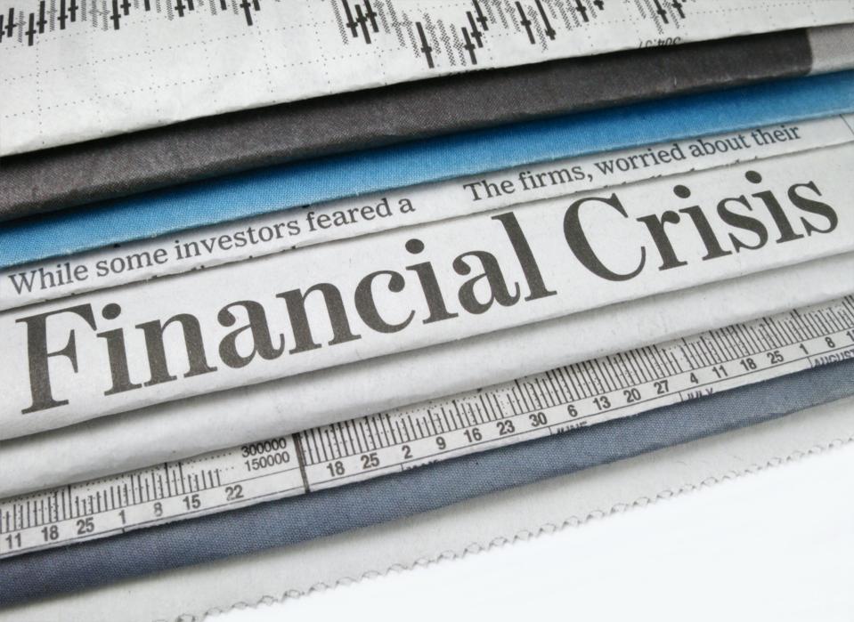 Titular de la crisis financiera