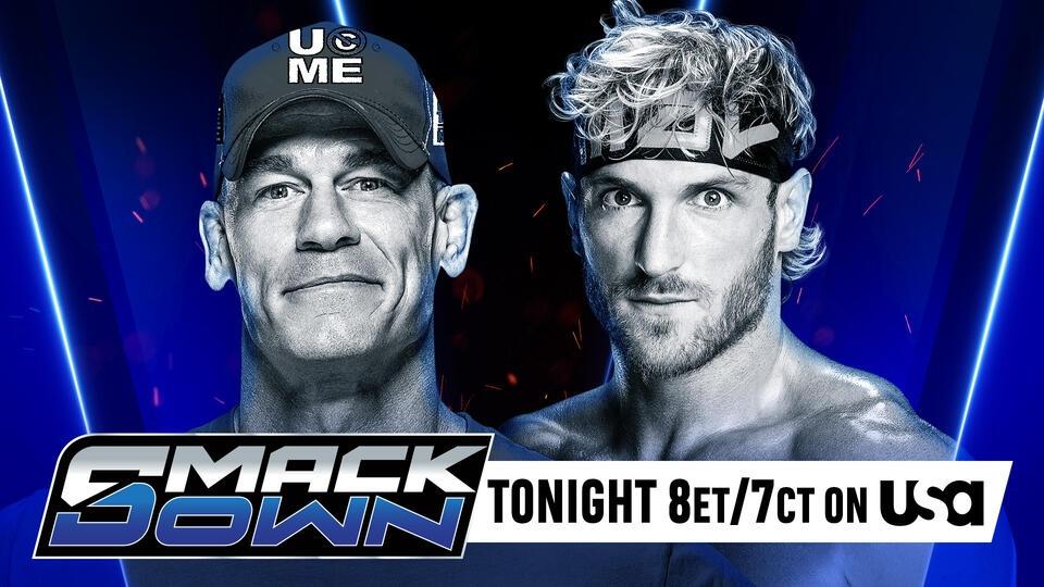 John price and Logan Paul come face to face on Smackdown.