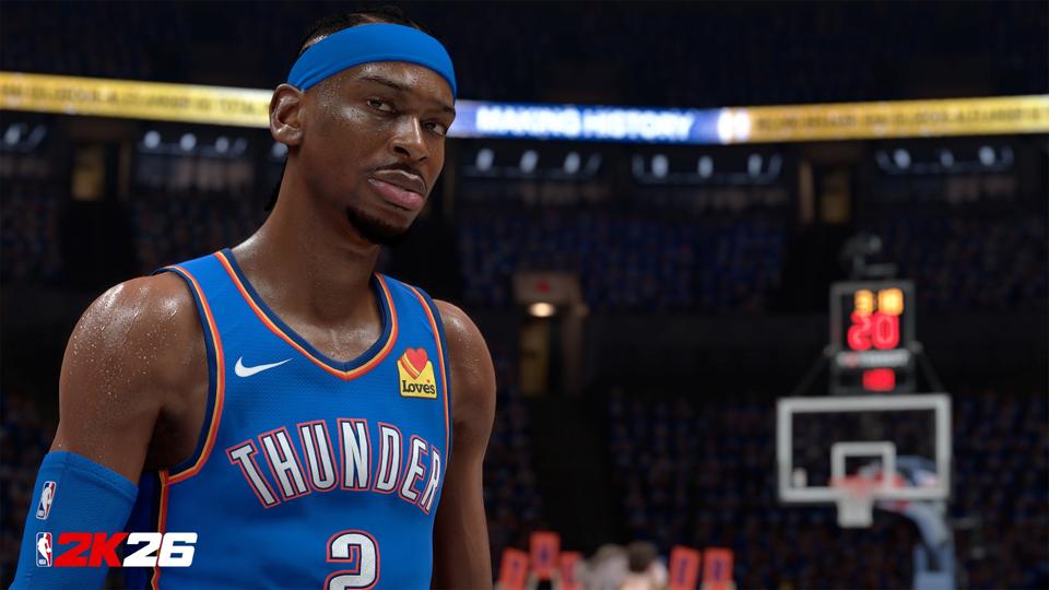 NBA 2K26 Shai Gilgeous-Alexander_First Look