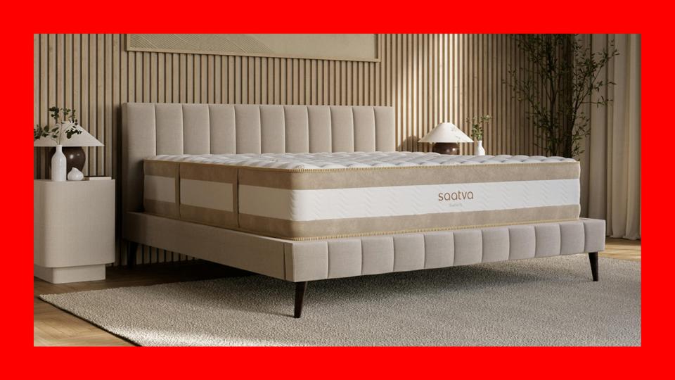 Graphic Saatva Labor Day Sale 2025: Save Up To 38% On Editor-Tested Mattresses