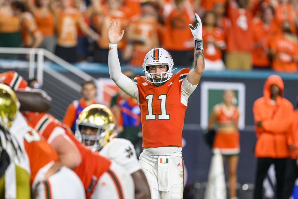 COLLEGE FOOTBALL: AUG 31 Notre Dame at Miami