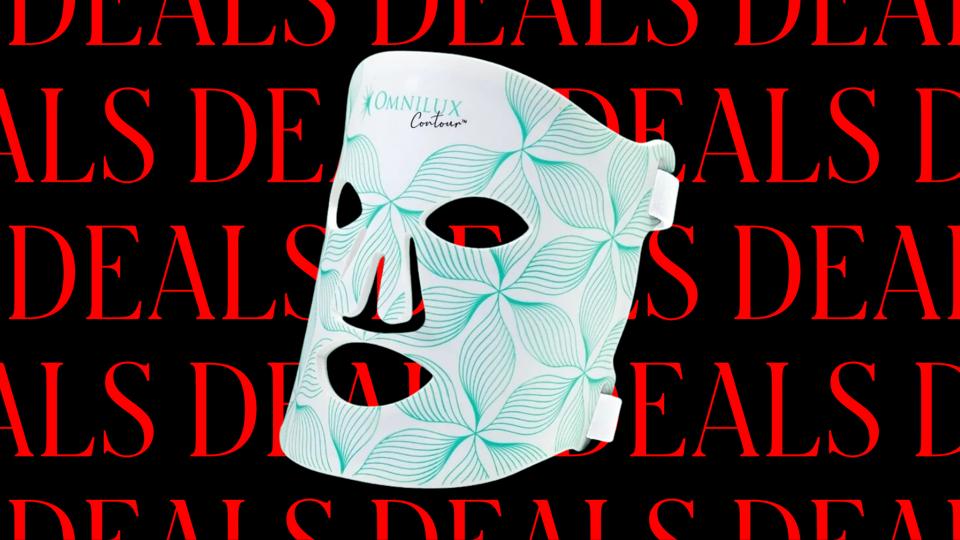 Graphic Prime Day Omnilux Sale: Get The LED Face Mask For $50 Off With Our Exclusive Code