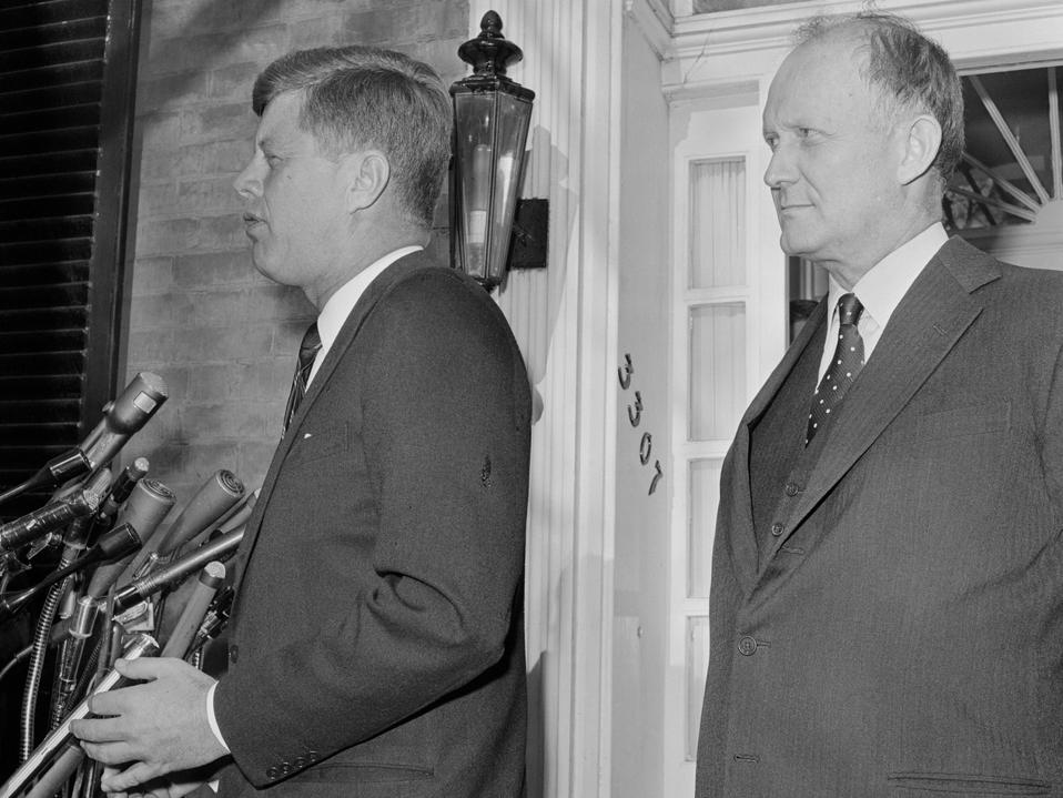 President-elect Kennedy with C. Douglas Dillon