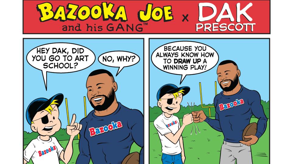 Bazooka Joe Returns With Athlete-Owned Sports Comics