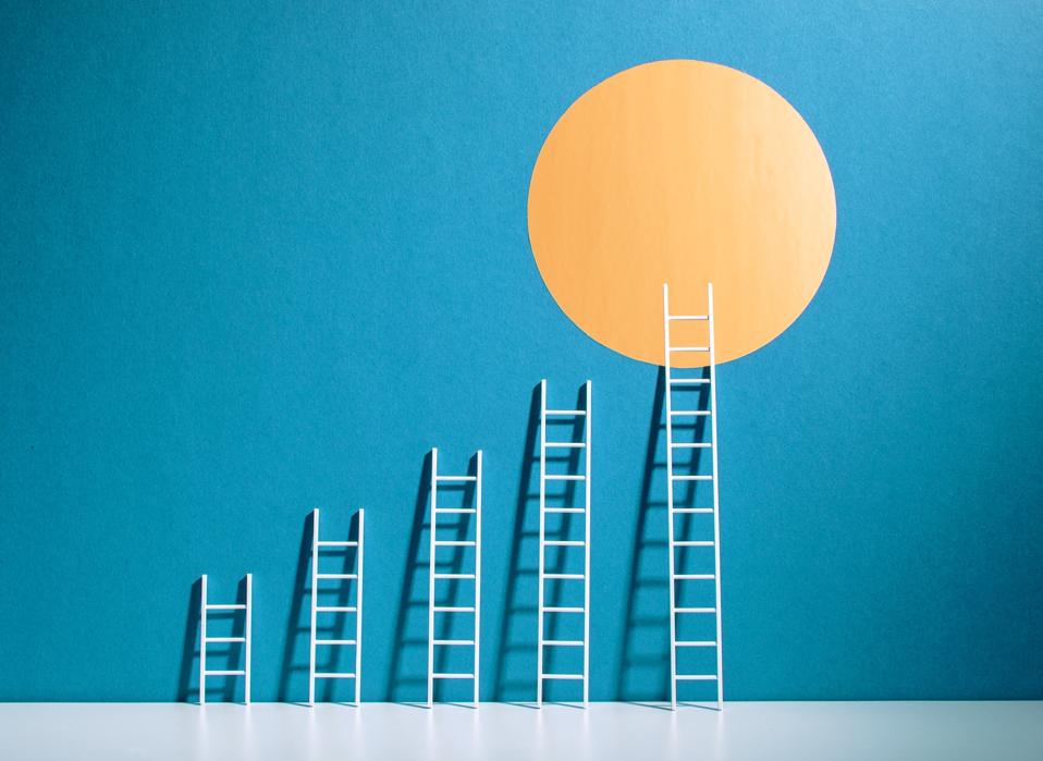 Only 1 of 5 ladders reach in ascending order