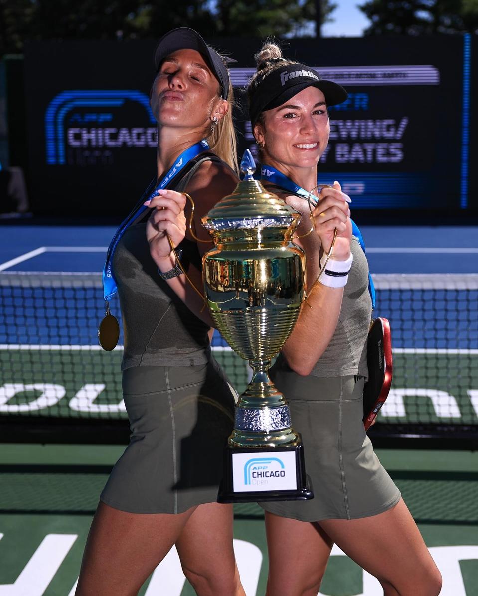 Sewing and BAtes win 2025 Chicago doubles