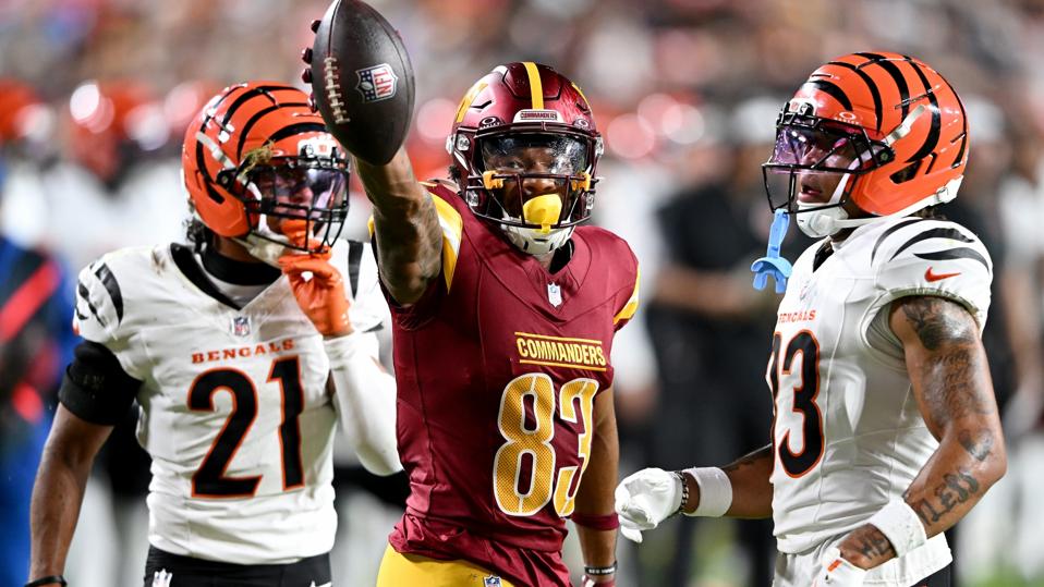 Washington Commanders’ Jaylin Lane On His Goal During Rookie Season ...