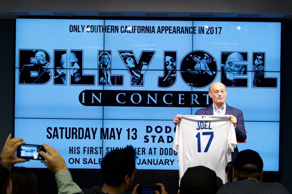 Live Nation Announces Billy Joel's First Show Ever At Dodger Stadium