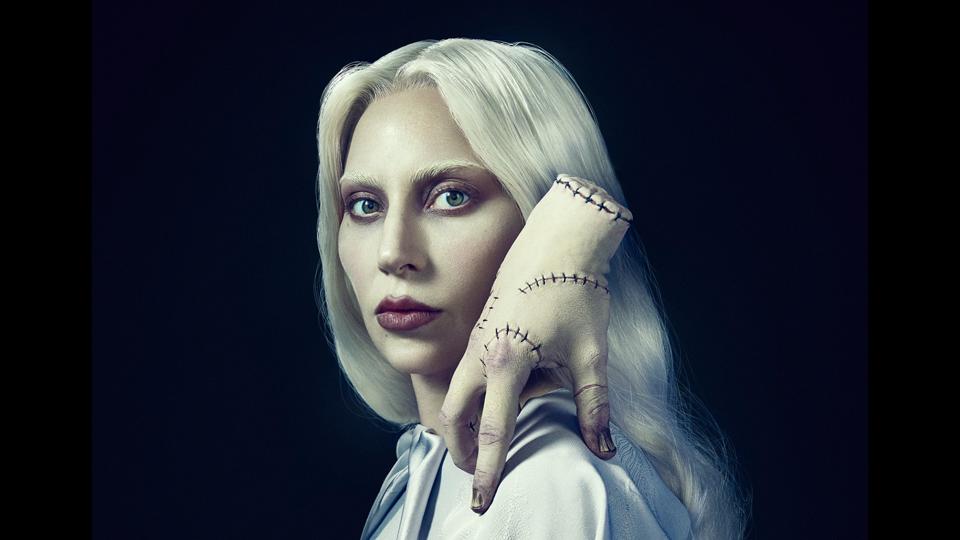 Lady Gaga as Rosaline Rotwood in "Wednesday" Season 2.