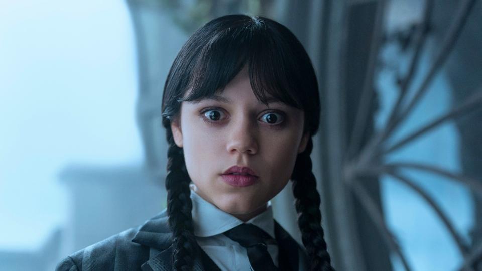 Jenna Ortega in "Wednesday" Season 2.