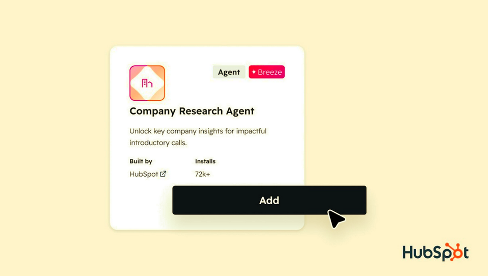 Hubspot Company Research Agent