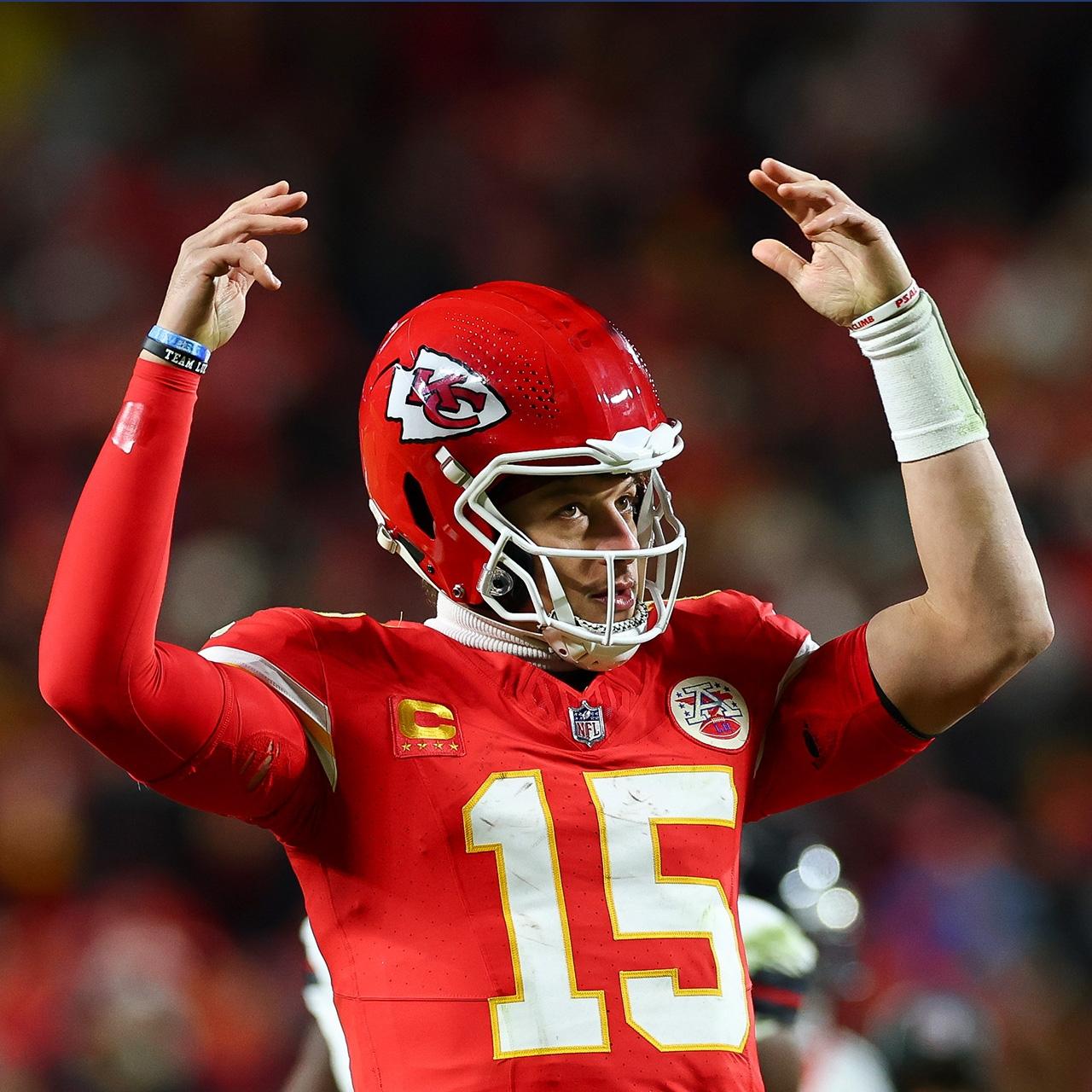 Kansas City Chiefs quarterback Patrick Mahomes.
