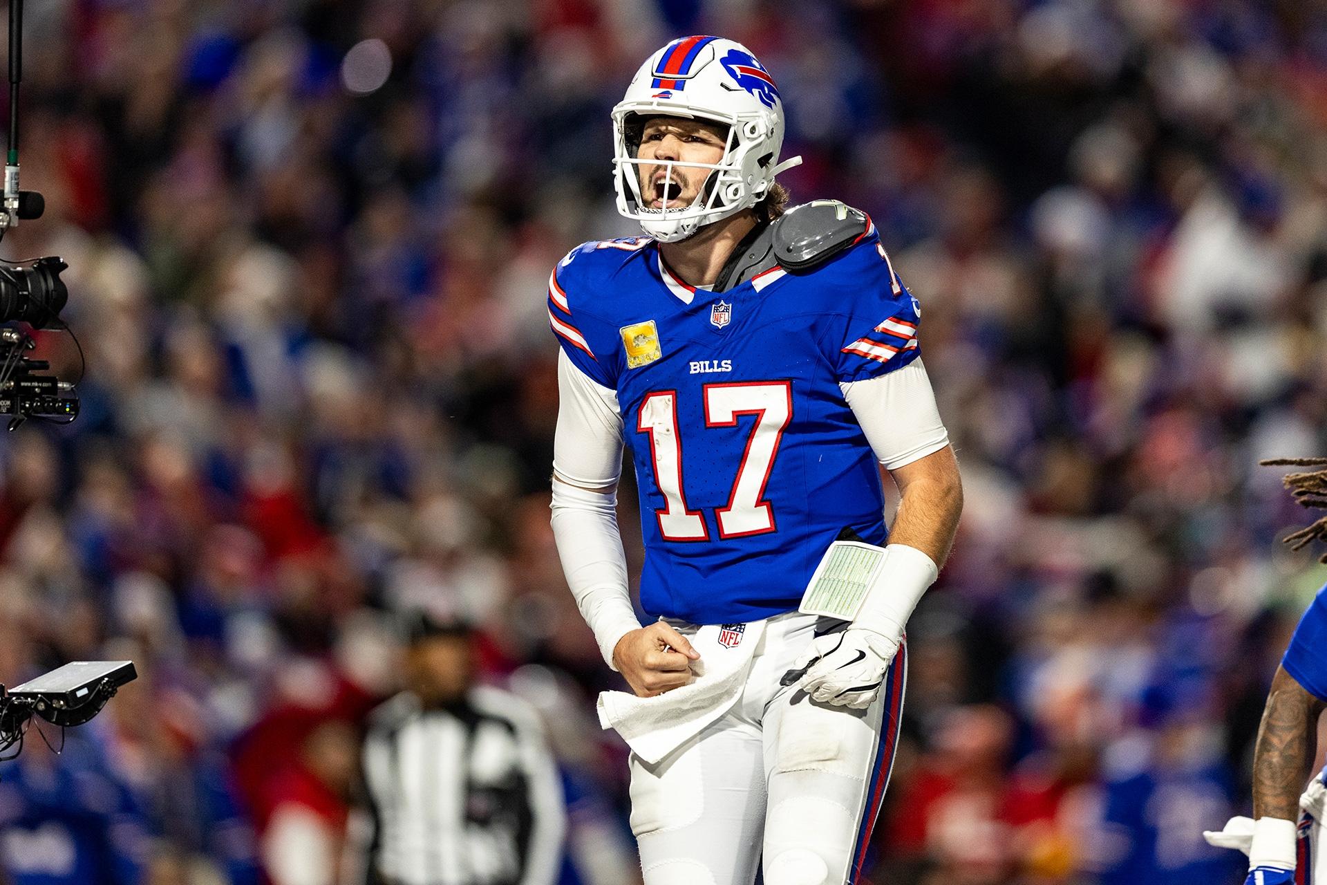 Buffalo Bills quarterback Josh Allen.