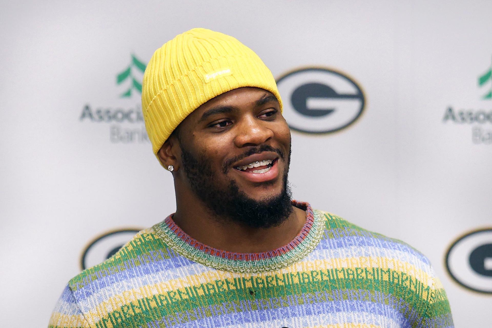 Green Bay Packers defensive end Micah Parsons.