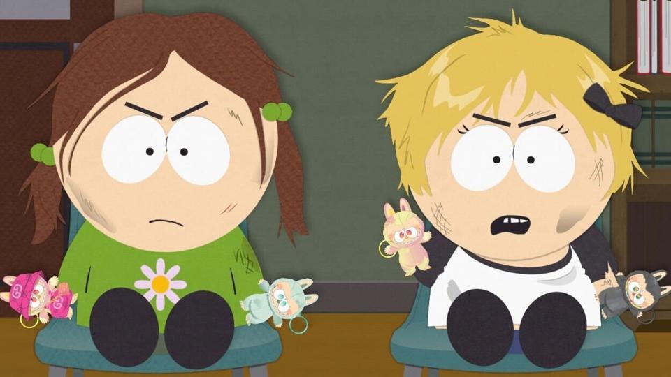 Scene from "South Park" episode "Wox is dead."