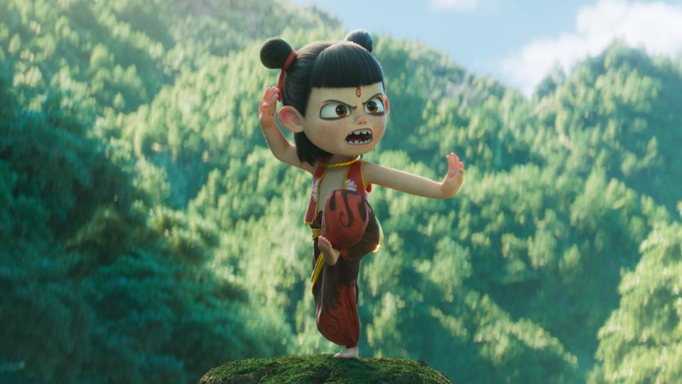 Scene from "Ne Zha 2."