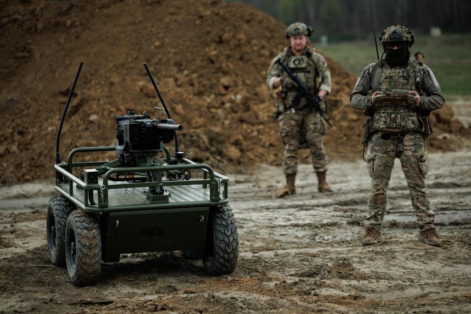 214. Separate attacking Battalion Opfor Training held in Ukraine
