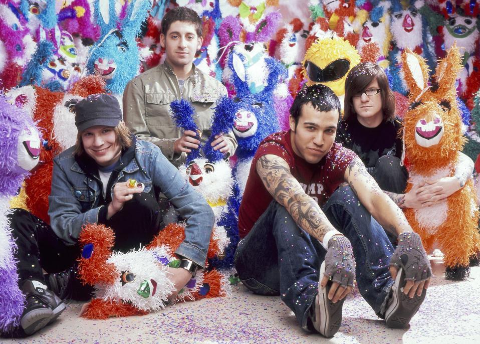 Fall Out Boy Portrait Session - February 17, 2005