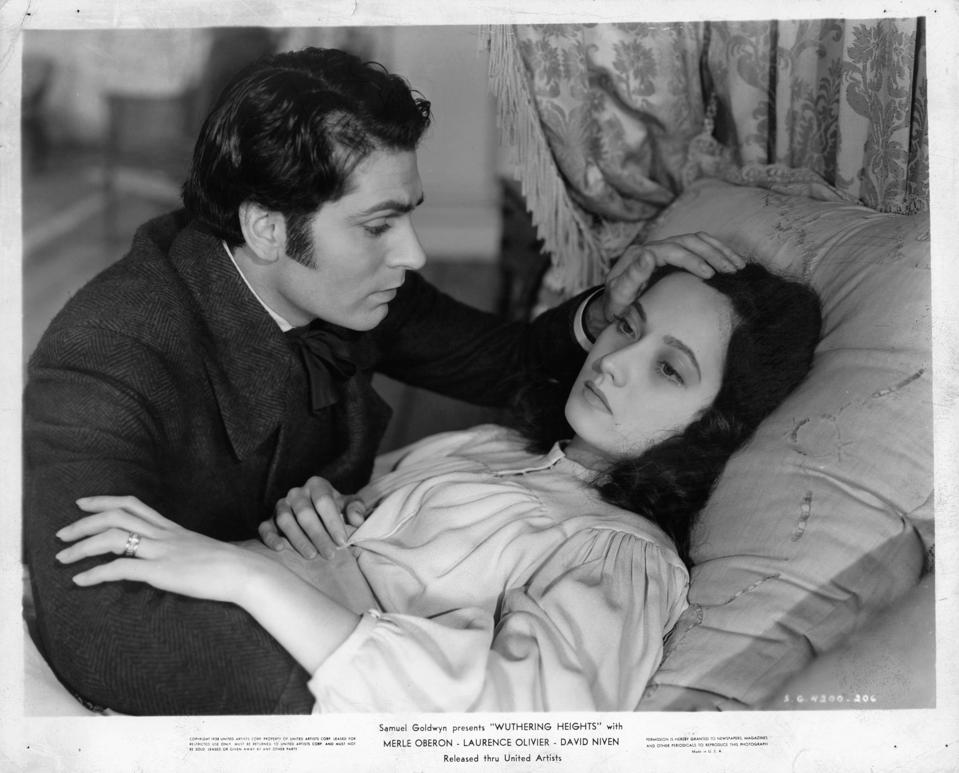 Laurence Olivier And Merle Oberon In 'Wuthering Heights'