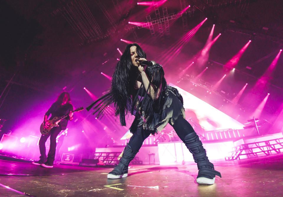 Evanescence concert in Madrid