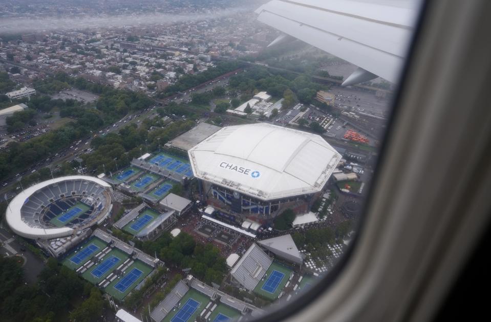 President Trump Travels To New York To Attend U.S. Open Finals