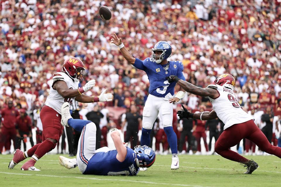 New York Giants in Washington Commander