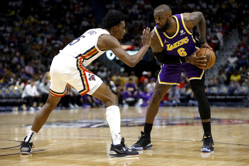 Los Angeles Lakers in New Orleans Pelikans