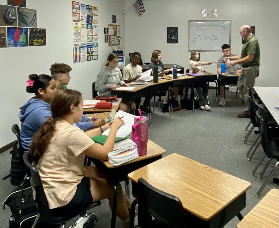 Students in a Kansas City microschool
