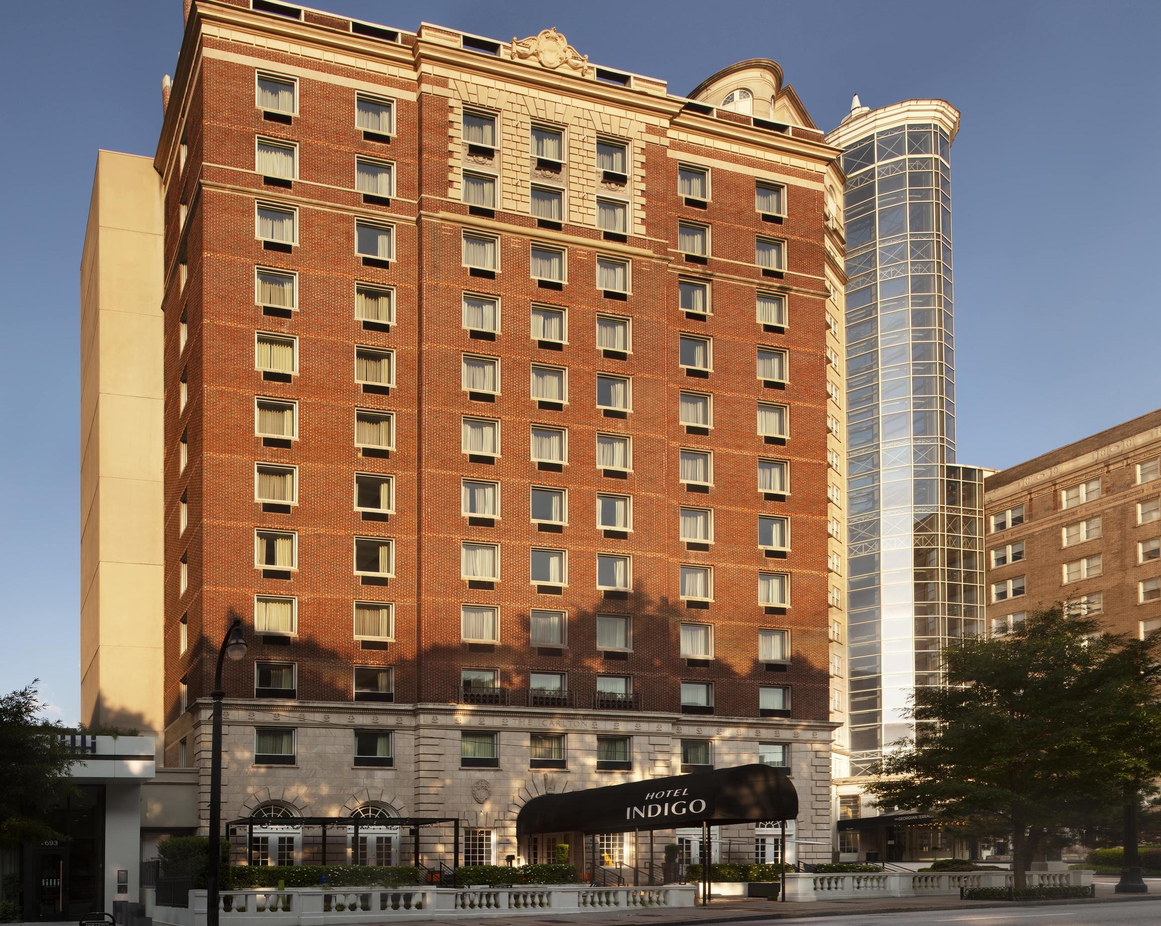 Exterior of Hotel Indigo Atlanta Midtown