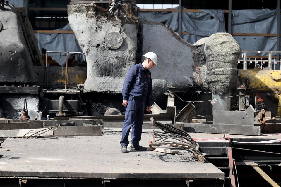 Kharkiv CHP damaged by Russian shelling