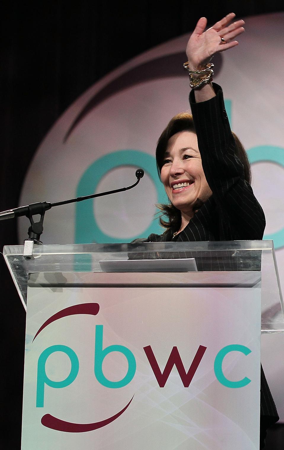 Oracle President Safra Catz Addresses Women's Business Conference