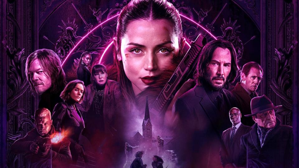 Partial poster for "From the World of John Wick: Ballerina."