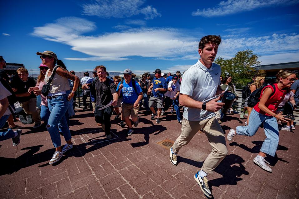 Political Activist Charlie Kirk Shot Dead At Utah Valley University