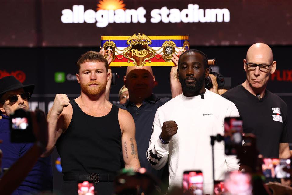 Canelo V Crawford - Press conference