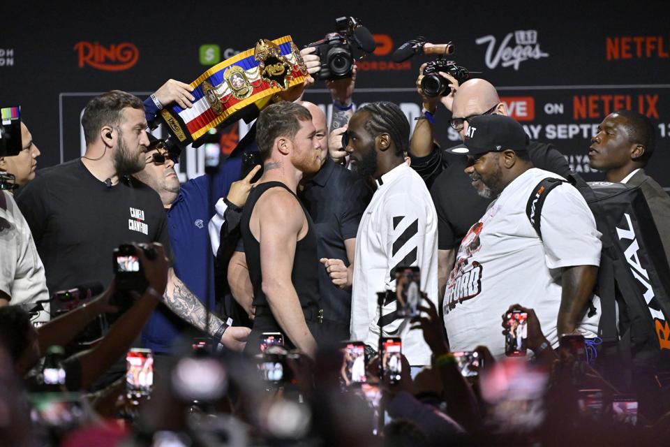 Netflix's Canelo vs Crawford - Press Conference
