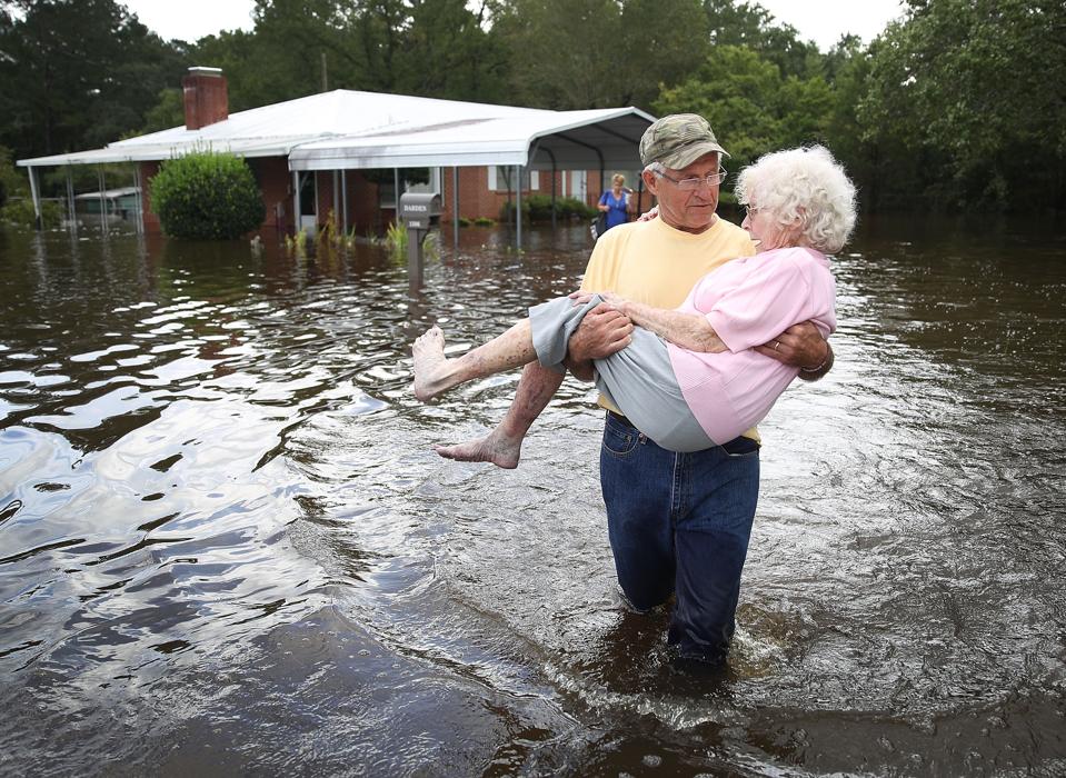 Carolinas' Coast Line Recovers From Hurricane Florence, As Storm Continues To Pour Heavy Rain On The States