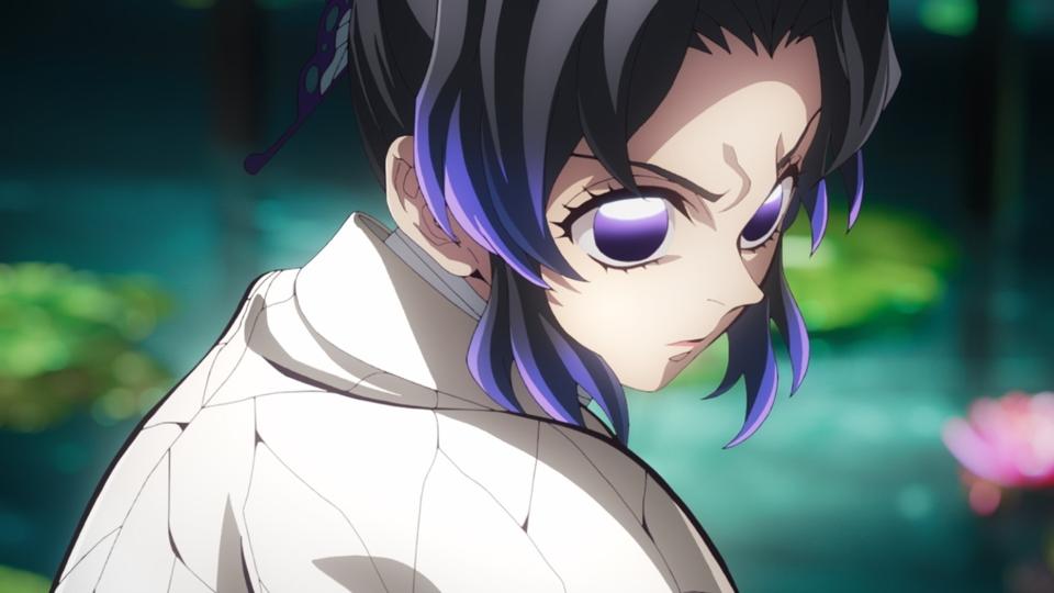 Scene from "Demon Slayer Kimetsu no Yaiba Infinity Castle."