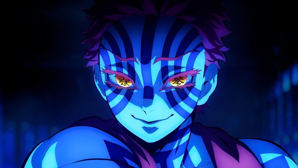 Scene from "Demon Slayer Kimetsu no Yaiba Infinity Castle."