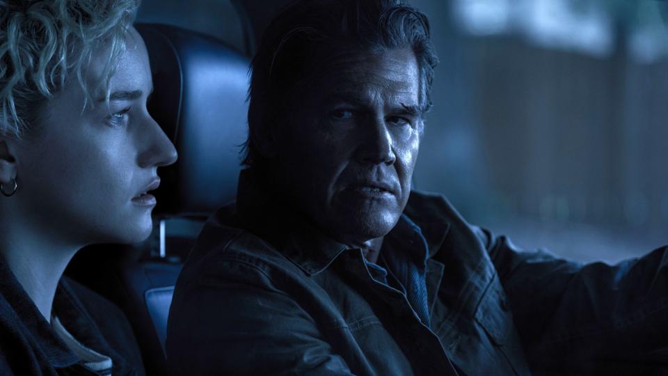 Julia Garner and Josh Brolin in "Weapons."