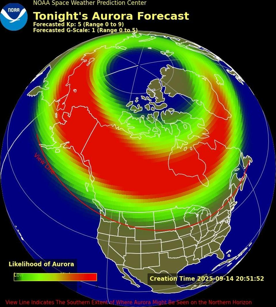 northern lights 9:14