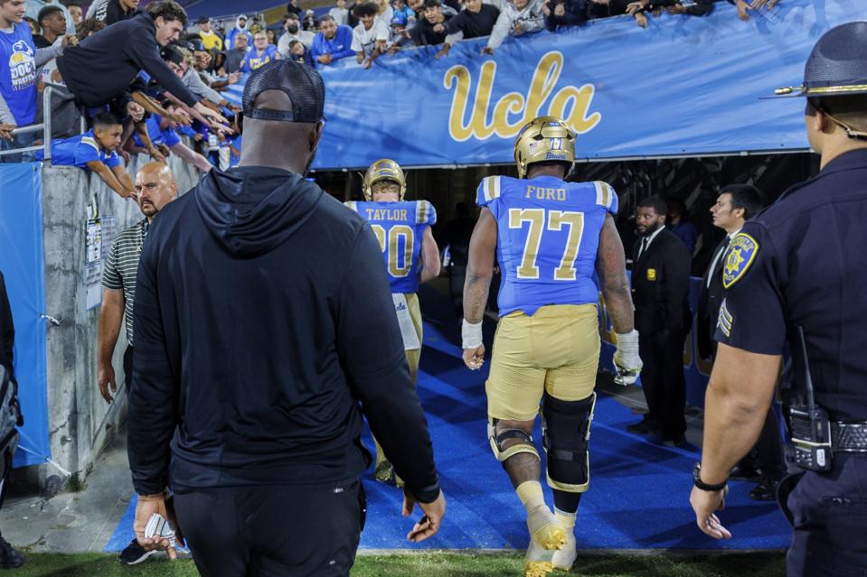 UCLA football vs New Mexico in Pasadena, CA