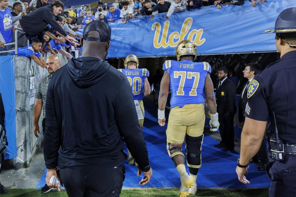 UCLA football vs New Mexico in Pasadena, CA