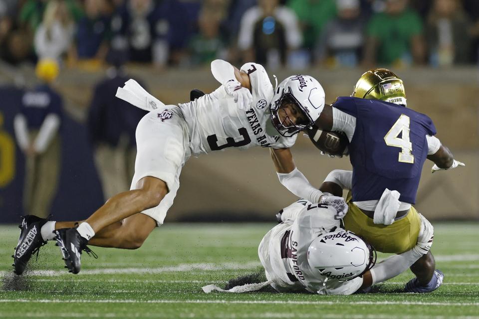 COLLEGE FOOTBALL: SEP 13 Texas A&M at Notre Dame