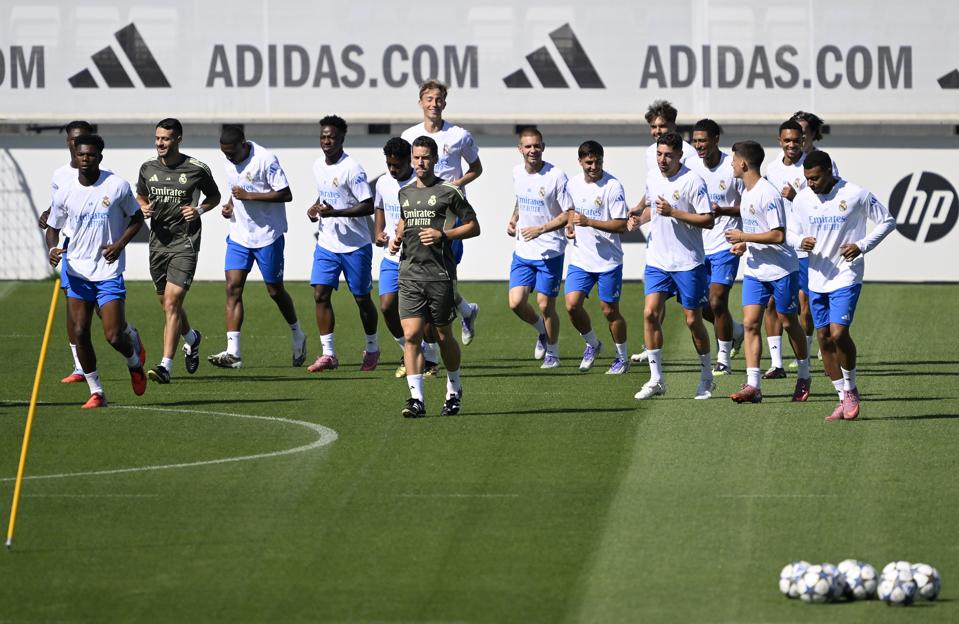 In front of Real Madrid in Marseille - UEFA Champions League