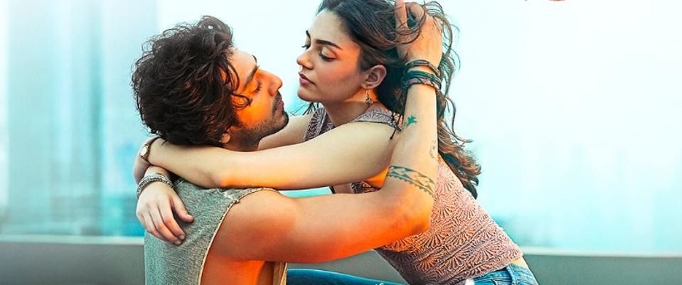 Indian actors Ahaan Panday and Aneet Padda in a still from the Bollywood film 'Saiyaara' which is the most watched non-English film on Netflix in its debut week on the platform. It was also the most-watched movie in nine countries for the week. 