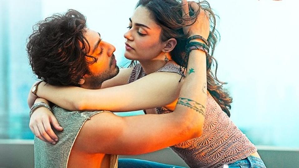 Indian actors Ahaan Panday and Aneet Padda in a still from the Bollywood film 'Saiyaara' which is the most watched non-English film on Netflix in its debut week on the platform. It was also the most-watched movie in nine countries for the week.